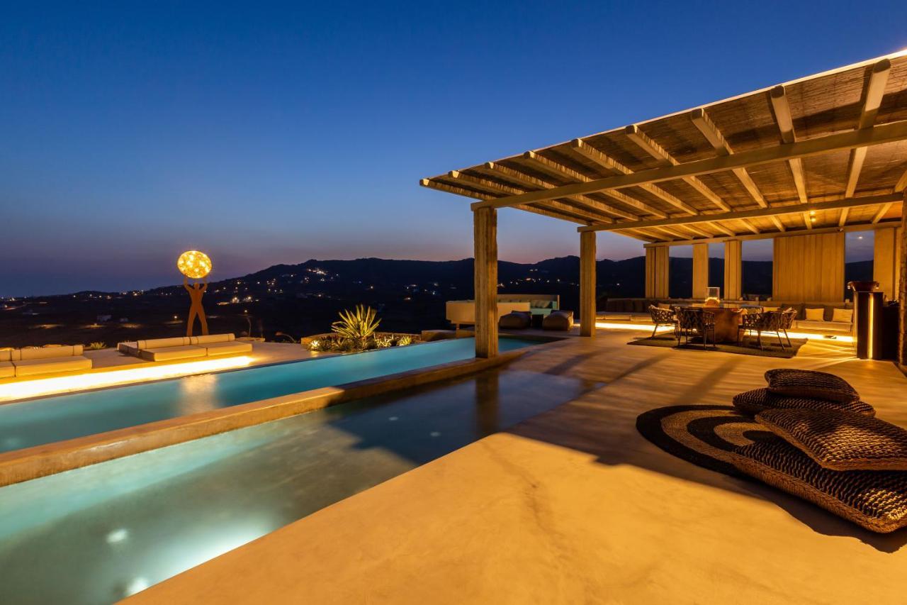 Βίλα Serenity Sky Luxury - Sunset - Private Pool Mykonos Town